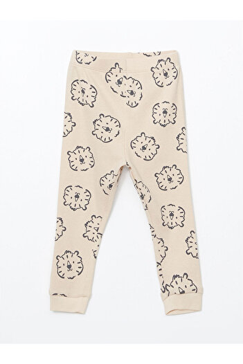 LC Waikiki LCW baby Bisiklet Yaka Erkek Bebek Pijama Takımı