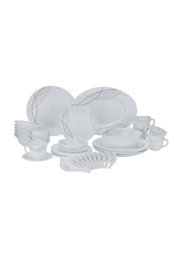 ROYALFORD RF10201 50Pcs Opalware Dinner Set, Assorted Design