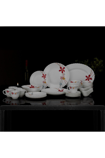 ROYALFORD RF10200 50Pcs Opalware Dinner Set, Assorted Design