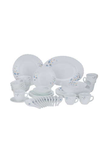 ROYALFORD RF10202 50Pcs Opalware Dinner Set, Assorted Design