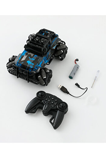 Fab N Funky Drift Spray Stunt Assault Guard Remote Control Car, Entertaining Experience, 6 Years+