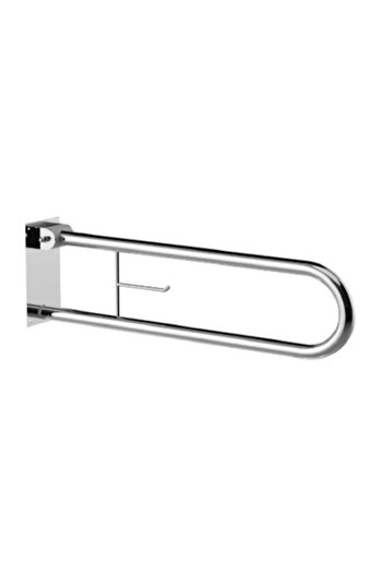 FNDHOME Articulated Disabled Grab Bar WC Paper Holder
