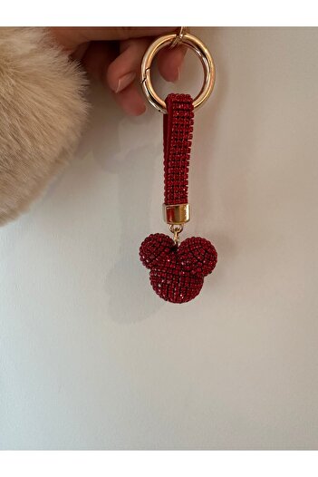 Milena Designer Store Milena Istanbul Stone Mickey Bag Charm / Keychain / Car Ornament