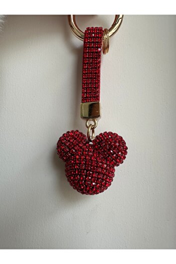 Milena Designer Store Milena Istanbul Stone Mickey Bag Charm / Keychain / Car Ornament