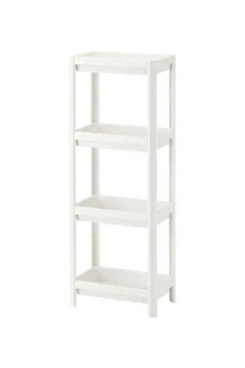 Primo Plus Viskin shelving unit white