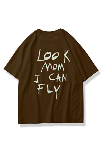Trendiz Brown Unisex Cactus Jack T-Shirt - Mom Look