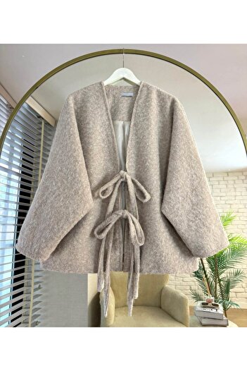 ensade Багчіклі Oversize Вітрозахисний Зимовий Кашеміровий Пончо