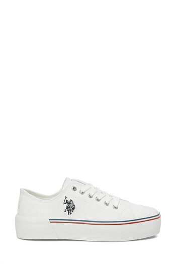 U.S. Polo Assn. Bílé dámské tenisky PENELOPE P WT 4PR