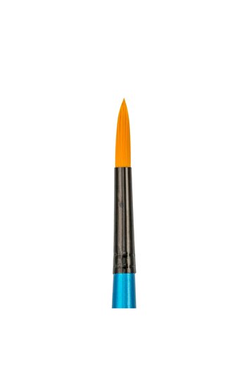 Bigpoint |   111 Series Round Brush, Golden Synthetic Bristle Water and Gouache Paint Brush, No: 10