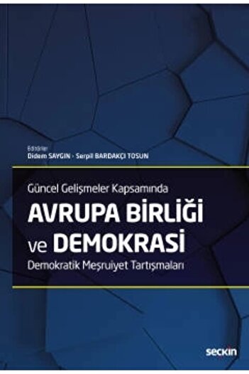 Seçkin Yayıncılık Avrupa Birliği Ve Demokrasi