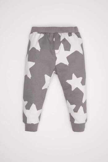 DeFacto Baby Boy Gray Double Combed Cotton Set - D4612A5/Gr67