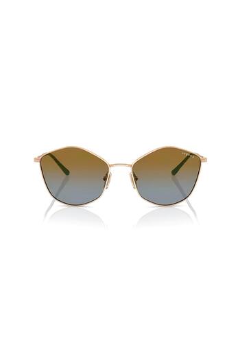 Vogue Woman Irregular Sunglasses- Vo 4282s - Lense Size:56mm - Rose Gold