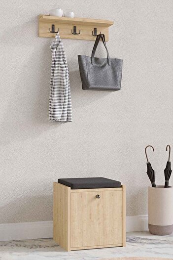 DECORMET TİNKY PUFLU AYAKKABILIK SAFİR MEŞE