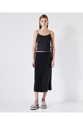 İpekyol Knitwear mix midi skirt
