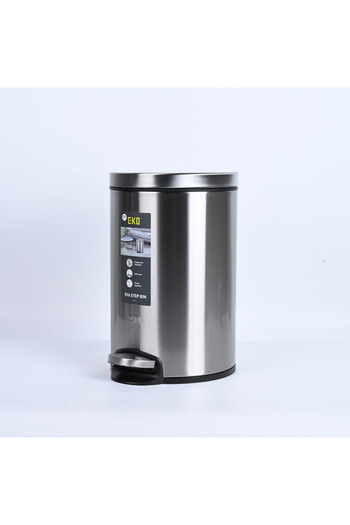EKO Trash Can With Foot Pedal 8L