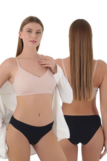 CNT Premium Pack of 1 - Lycra Women's Combed Cotton Panties
