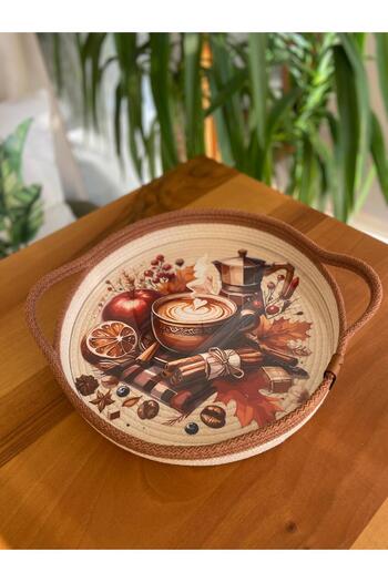 Nev Design Decorative Coffee Presentation Tray - Gift and Organizer