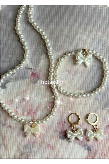 hbtasarim Vintage set inci takım