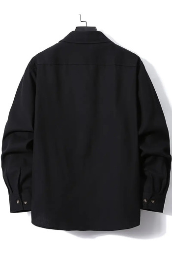 King Brothers Πουκάμισο Fleece με καρό σχέδιο - Πουκάμισο ξυλοκόπο με τσέπες, κανονική εφαρμογή