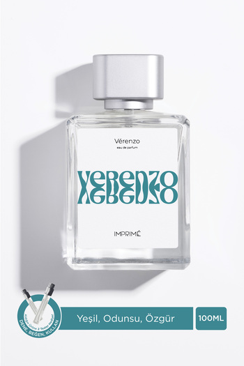 Imprime Vérenzo Edp Unisex Perfume 100 ml |   Green Woody |   Apple, Lime, Mimosa, Watermelon, Cedar, Pine, Musk