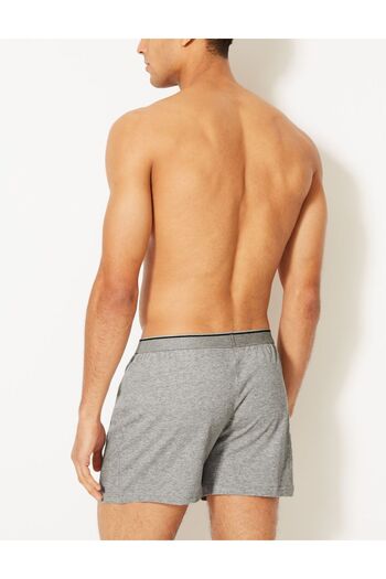 Marks & Spencer Saf Pamuklu 5'li Cool & Fresh™ Boxer Seti