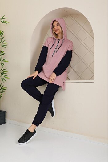 WestBound Women's Half Zipper Casual Sports Double Suit