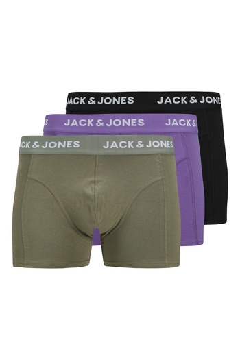 Jack & Jones Jacrob Solid Men's Boxer 3 Pack