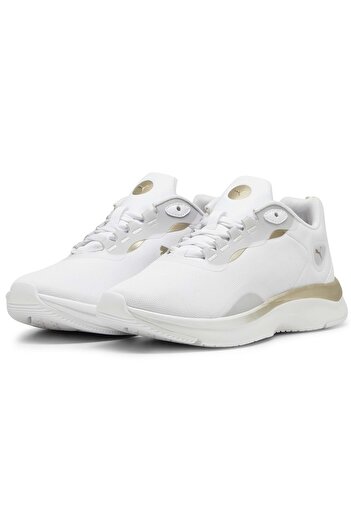 Puma 397804 Soft Ride Orla Metallic Dream Unisex Sports Shoes White