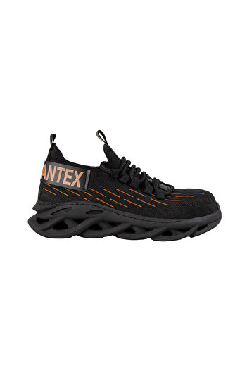 eurosantex Spor Iş Ayakkabısı Air Taban Ortopedik Çelik Burunlu Iş Ayakkabısı Sb Siyah