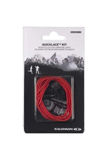 Salomon Salamon Quicklace Smart Laces - Red