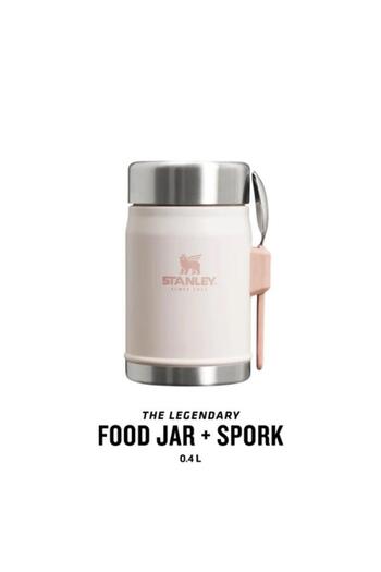 Stanley The Legendary Food Jar + Spork .4L / 14oz Rose Quartz Yemek Termosu