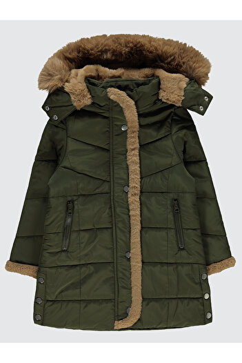 Civil Girls 6-9 Years Old Girl's Khaki Coat