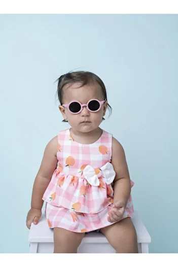 SOLEDA Baby Pink Sunglasses for 0-12 Months Baby