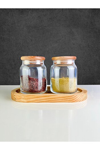 Serin Bardak Ahşap Yağdanlık Altlığı, Çerezlik - Kahvelik - Sabunluk Sunum Standı Çok Amaçlı Sunumluk