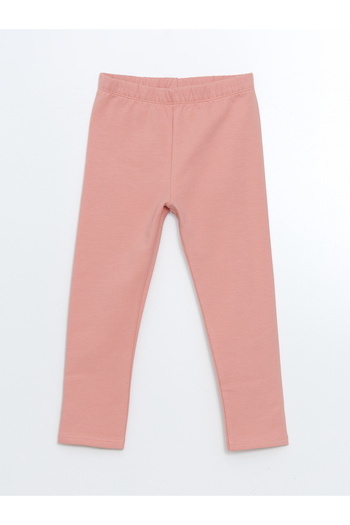 LC Waikiki Mädchen-Leggings mit elastischem Bund und Blumenmuster im 2er-Pack
