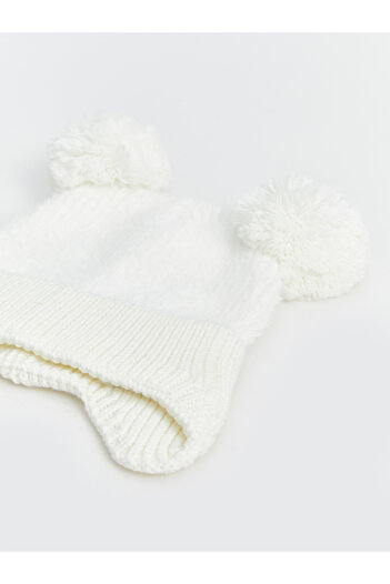 LC Waikiki Baby Girl Beret with Pompom