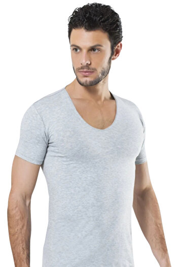 Eritqaa Outdoor Crew Neck Men's Undershirt - Lightweight and Fashionable Cotton Design