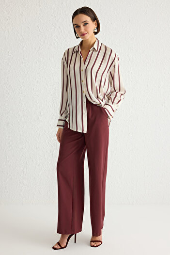 Trendyol Collection Red Shirt - Twoaw24Go00016 Model