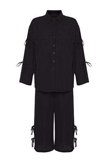 Trendyol Collection Black*001 Plain Weave 100% Cotton