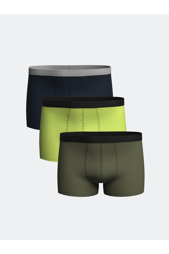 LC Waikiki Standard Mold Cotton Flexible Men's Boxers 3-Piece