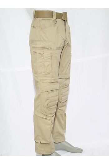 Mudeir Pantolon Algan Bej 34 Boy Taktik Outdoor Tactical 4 Mevsim Operasyon Çok Cepli Ripstop Koruma