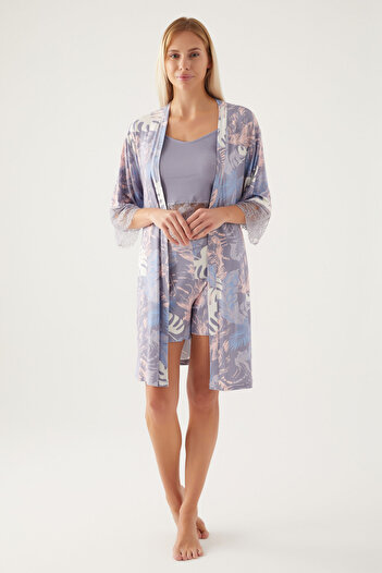 Pierre Cardin 8802 Nighty Women's Morning Wear Short Pajama Set
