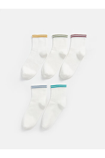 LC Waikiki Striped Women's Socks 5 Pack