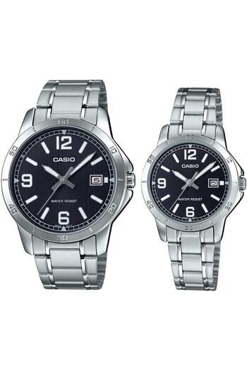 Casio Mtp-Ltp- V004D-1B2Udf Couple Wrist Watch (Women'S-Men's)