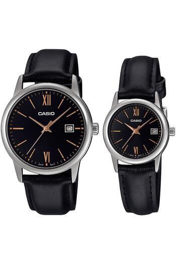 Casio Mtp-Ltp- V002L-1B3Udf Couple Wrist Watch (Women'S-Men's)