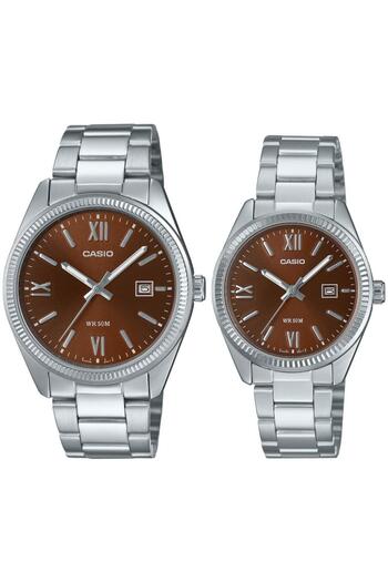 Casio Mtp-Ltp- 1302Dd-5Avdf Couple Wrist Watch (Women'S-Men's)