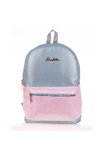 KAUKKO K1575 Amazing Backpack B Letter Gray