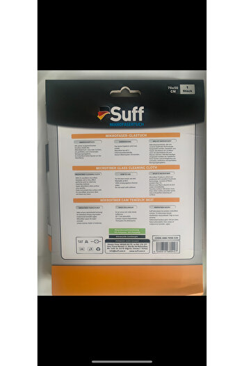 Suff Tulip (Tulpe) Microfiber Glass Cloth - Mirror Cloth (70X50) 1 Pcs