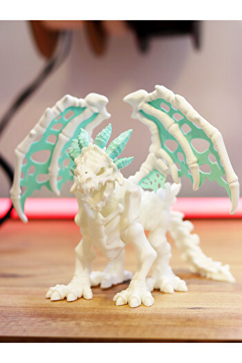 STLFLIX Skeleton Dragon - All Joints Movable Figure