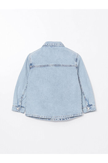 LC Waikiki LCW Kids Basic Erkek Çocuk Jean Gömlek